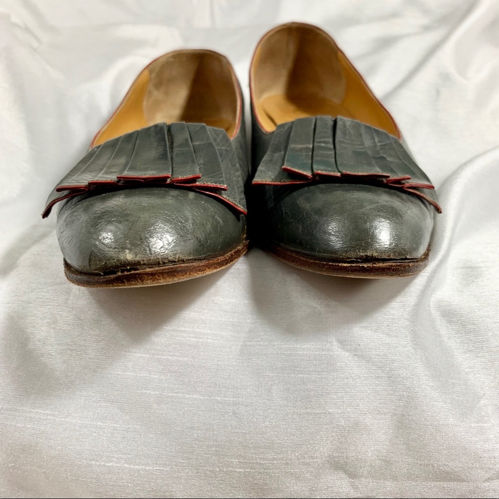 Fratelli Rossetti Vintage Pleated Shoes - Picture 3 of 8